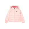 Повседневная модная спортивная теплая пуховая куртка женская куртка розового цвета GI7952