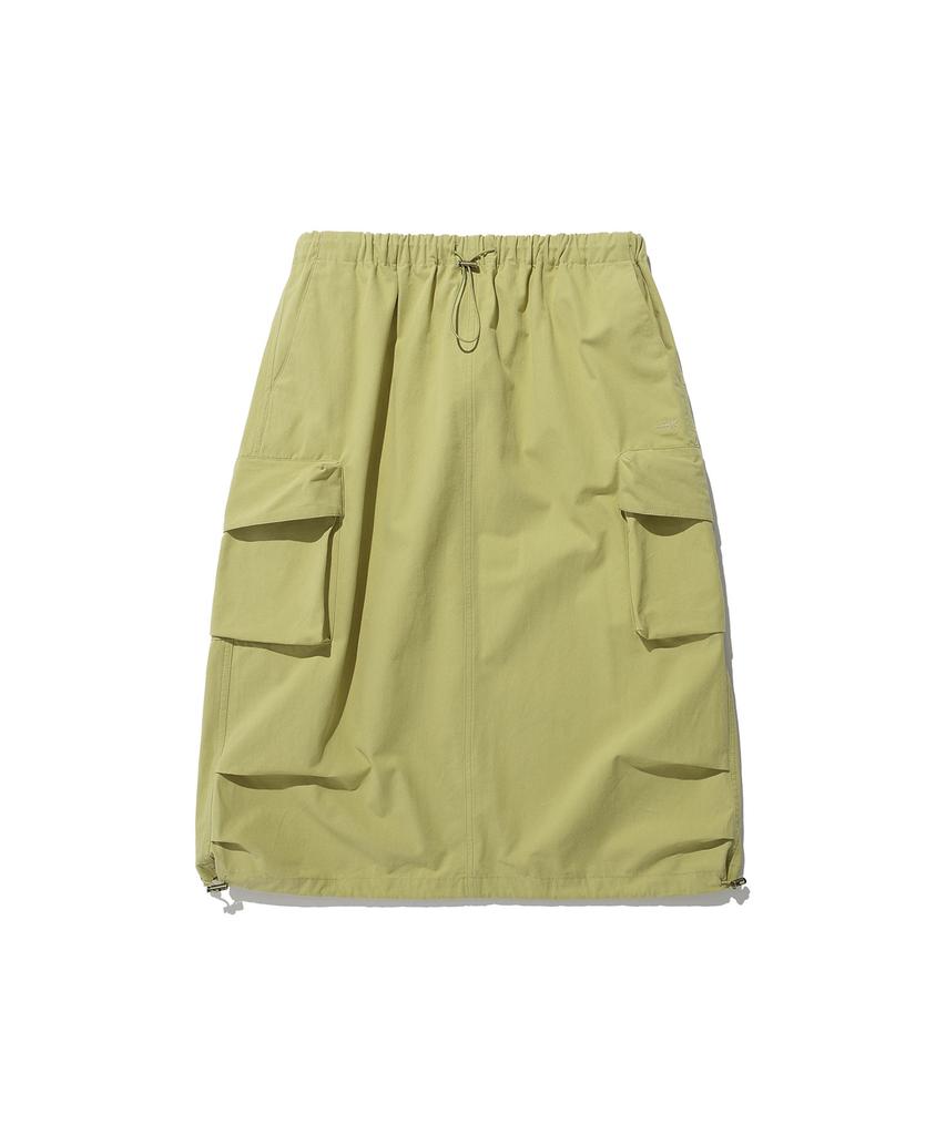 Nice Ghost Club Parachute Midi Skirt_Yellow(Ng2Esupa90A)