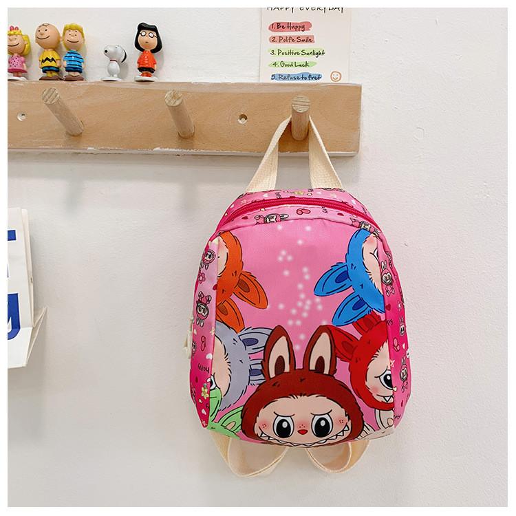 Adorable Cartoon Kids Backpack For Boys And Girls Lightweight Nylon Design Perfect For Preschool