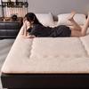 Four Season Solid Color Thick Warm Woolen Student Dormitory Bed Mattress Home Single Double Bed Tatami Foldable Anti-slip Mattress