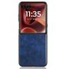Чехол для Motorola Razr 60 Ultra 5G, текстура личи, ПУ-кожа + ПК, чехол для телефона