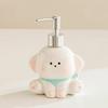 Ceramic Liquid Soap Dispenser Press Pump Shampoo Bottle Creative Dog Shape Lotion Bottle  Bathroom