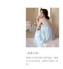 Xuan Liang [with chest cushion] Tencel cotton nightgown for women in summer, thin suspender long skirt, sexy and beautiful back sleepwear, home wear