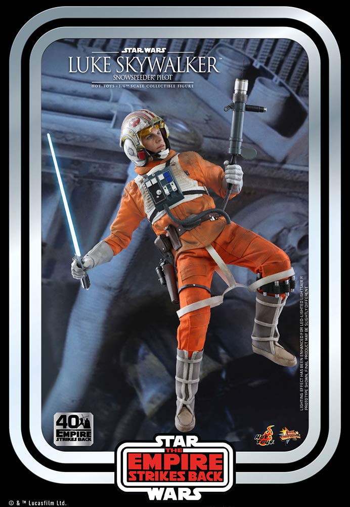 Movie Masterpiece Star Wars Episode Empire Strikes Back Luke Skywalker Pilot Anniversary Scale Figure V/The (Snowspeeder Version) [40th Edition] 1/6