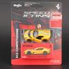 Майсто 1:64 Порше 911 Тайкан Ламборгини Сиан Перформанс Феррари SF90 Монца SP1 Модель автомобиля Сплав Миниатюра Литая игрушка