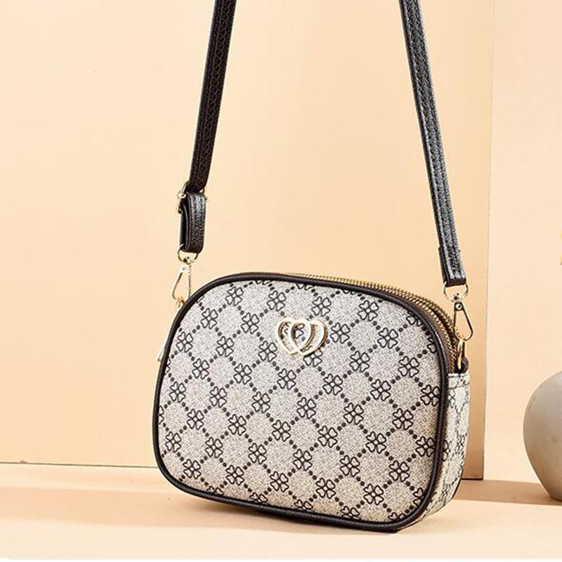 Сумка через плечо Shell для женщин, модные маленькие сумки через плечо, роскошные дизайнерские женские сумки из искусственной кожи на молнии и кошелек MIT