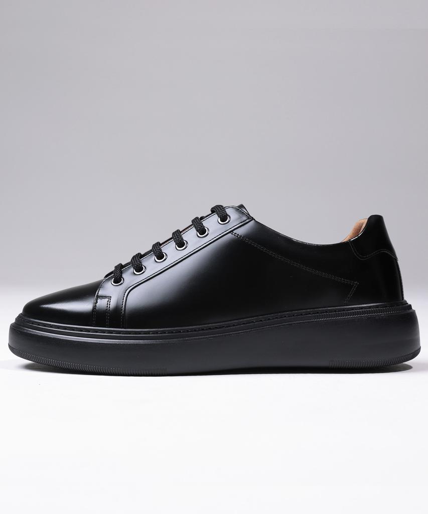 Brenowelt Real 7 Черные кроссовки-кеды с дополнительной стелькой All_Black 0209