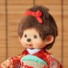 Kuzuki Official Original Kimono Monchhichi Girl Red IPM-11-Z