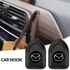 Mini Car Hooks Black Self Adhesive Invisible Hooks Interior Storage Holder For 3 6 CX5 2 CX3 CX9 MX5 RX8 Axela Demio MS CX5 2 Axela Demio Atenza