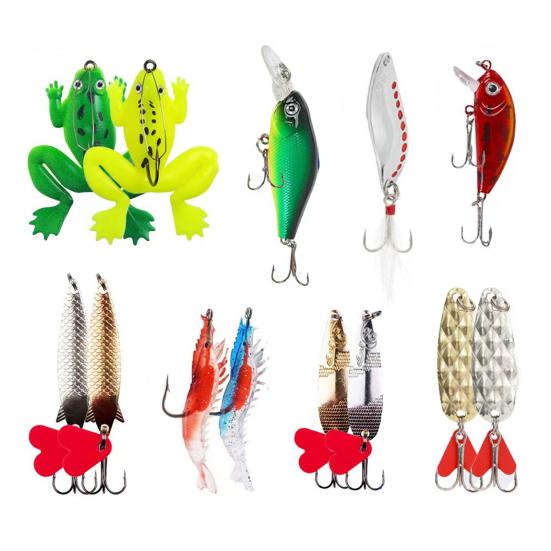 Рыболовные приманки Адвент-календарь 24-дневный календарь обратного отсчета до Рождества Рыболовные сюрпризы Адвент-календарь