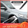 Для VW 2 шт. ABS Логотип Автомобильное Крыло Правая и Левая Сторона Значок Наклейка на Крыло Для Volkswagen VW R Line GTI Golf 5 7 Caddy Passat b6 Pol