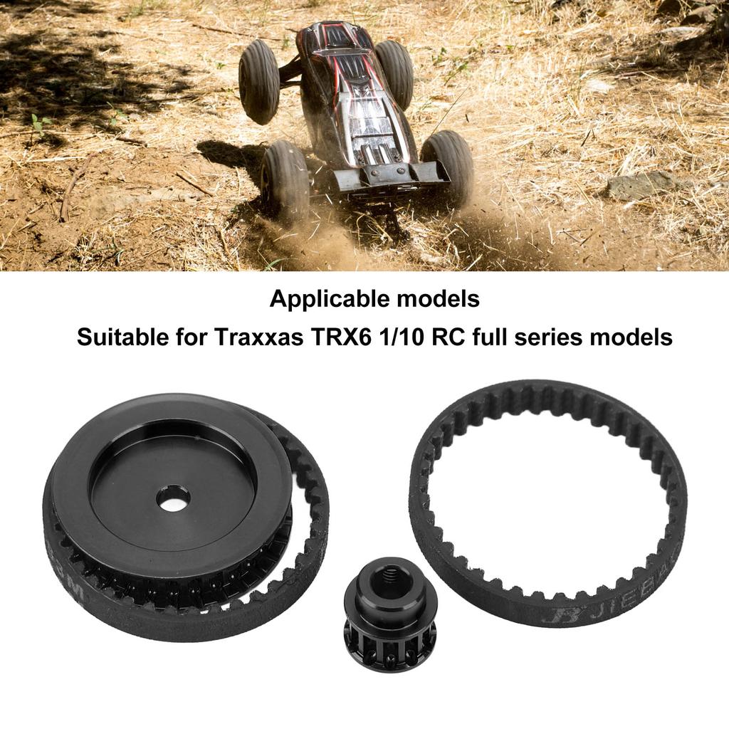 12T 30T Belt Drive Gears System Replacement for 1Celsius10 RC Crawler Car Upgrade Parts