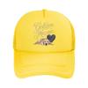 Hat with Golden Retriever Print Is a Fashionable Hat Suitable for Both Unisex and Women It Can Be   Mesh Baseball Cap