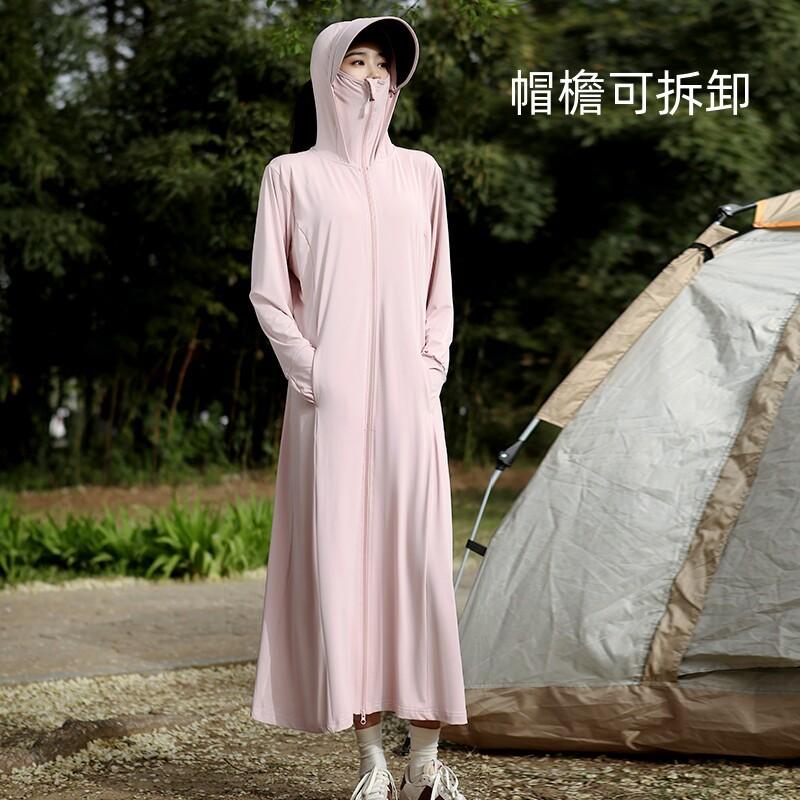 Sunscreen clothes women's summer 1011 new long coat ultraviolet breathable full body blouse ice silk thin
