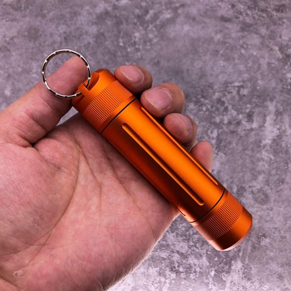 Box Irregular Jar Brass Seal Bottle Waterproof Bottle Outdoor Pill Tank Waterproof Canister