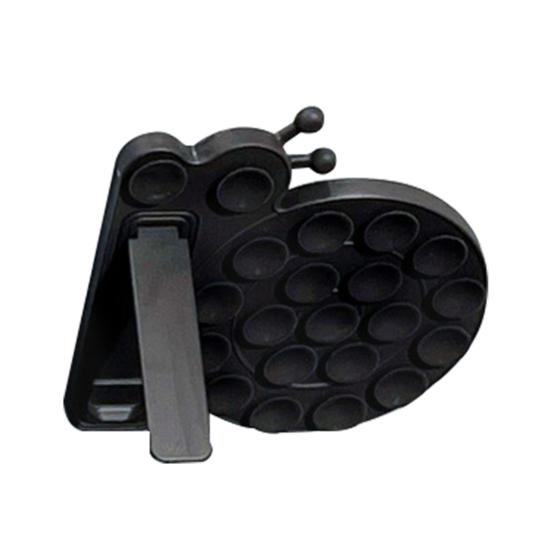 Держатель для мобильного телефона в форме улитки, присоска, подставка для телефона, силиконовая складная силиконовая подставка для вождения, фитнеса, приготовления пищи, душа