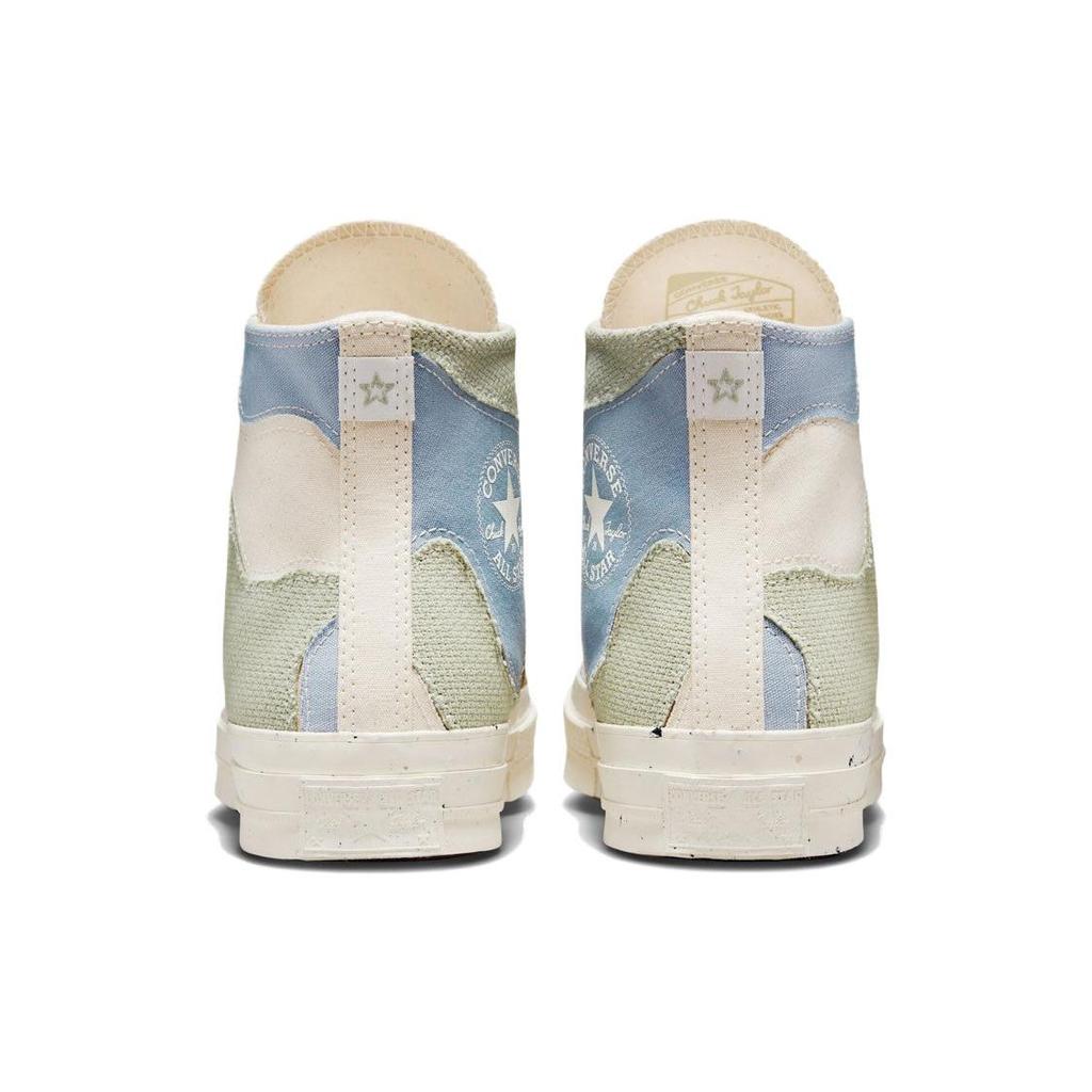 Converse Chuck 70 High Craft Mix - кроссовки унисекс Natural Summit Sage, зеленые A02750C