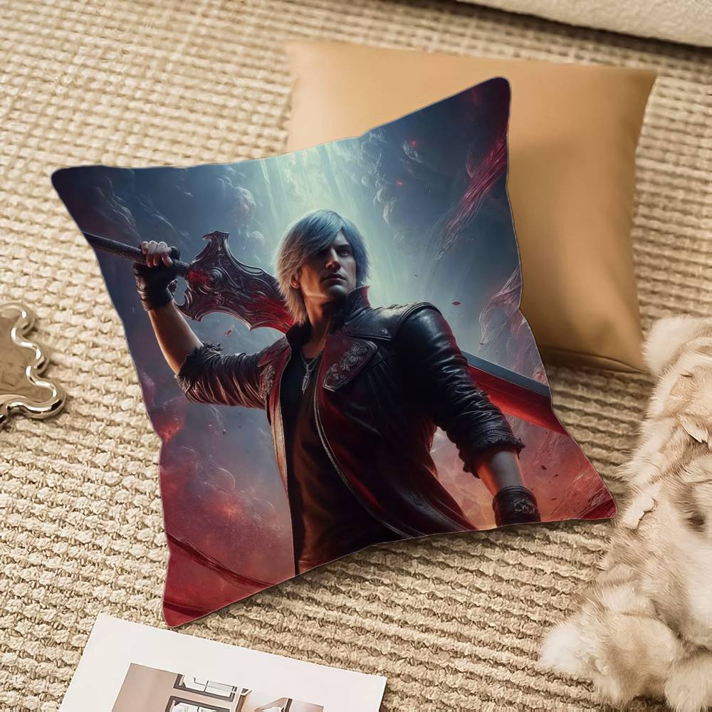 D-Devil May C-Cry Наволочка Защита от пылевых клещей Невидимая молния Диван-кровать