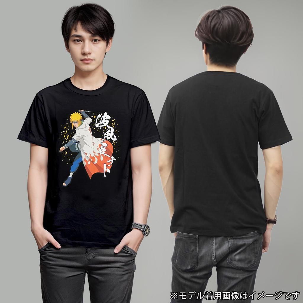 FinePlus Short Sleeve Naruto Shippuden T-Shirt, Minato Namikaze Merchandise
