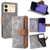 Leather Flip Cases for Xiaomi Redmi Note 14 13 Pro 4G Plus 5G Redmi 14C 13C Poco C75 Leather Case Buckle Shockproof Flip Cover