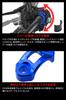 ZETA Racing F4868 Rotating Bar Clamp, Titanium Color, For Brakes, General Purpose, Reduces Risk