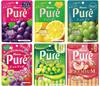 Kanro Pure Gummies Pure Ring Premium 6 видов по 1 пакетику в каждом наборе Pure