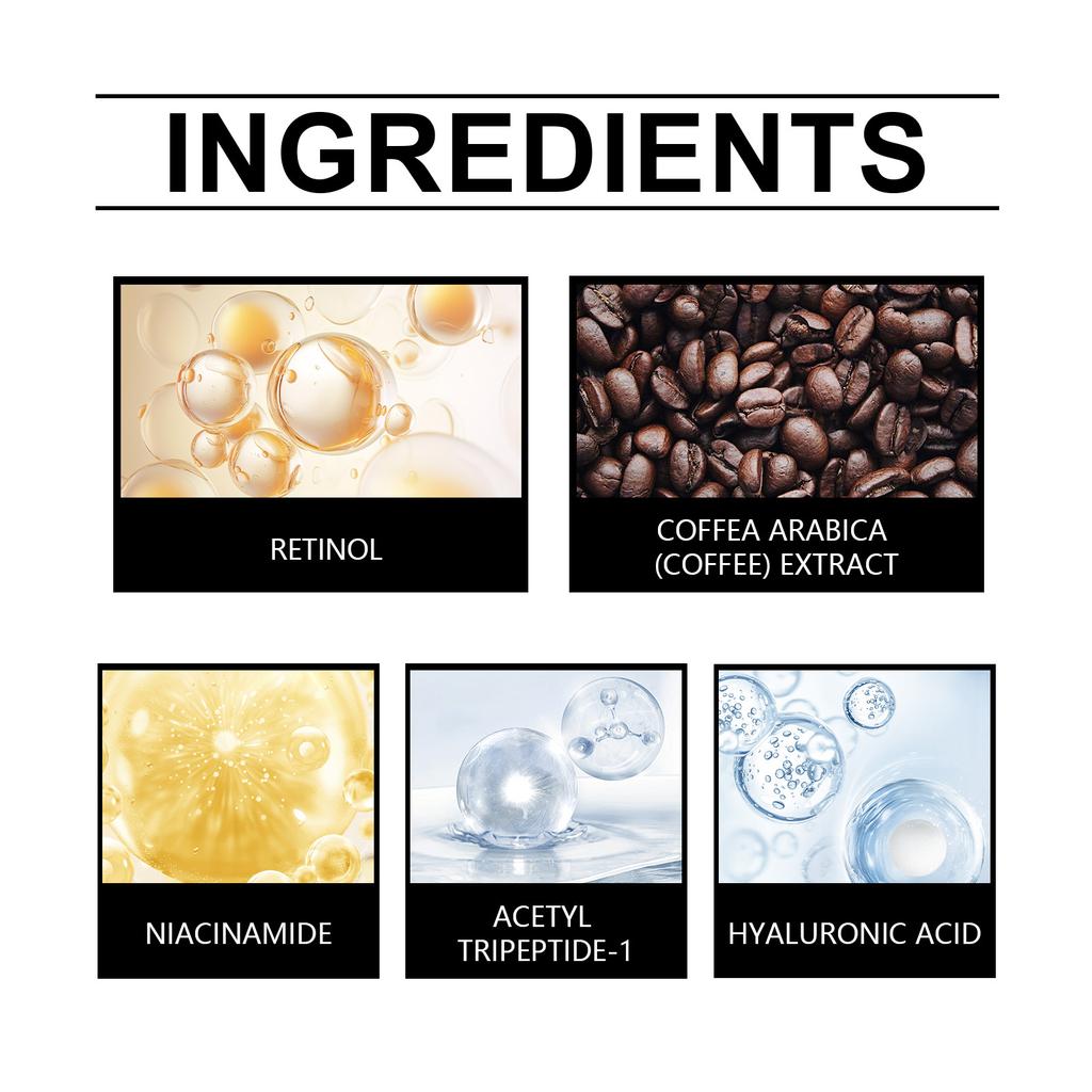 Fade Wrinkles Eye Ball Compact Anti-wrinkle Fade Dark Circles Fine Lines Glow Skin Moisturizing Fade Spots 15ml