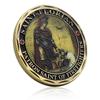 Saint Florian Copper Coin Guardian Firefighter Memorial Medal Collection Honor Courage Badge Souvenir