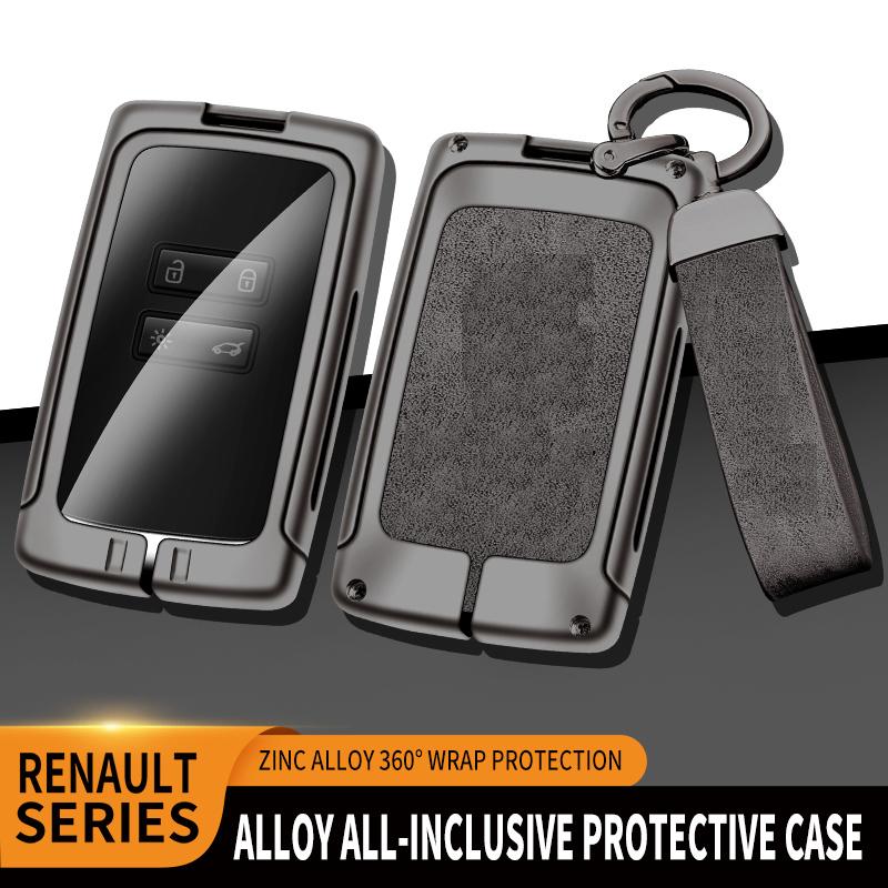 Металлический чехол для автомобильного ключа сумка для Renault Koleos Captur Megane Clio Scenic Talisman Kangoo Laguna Twingo Arkana для Dacia Sandero Card
