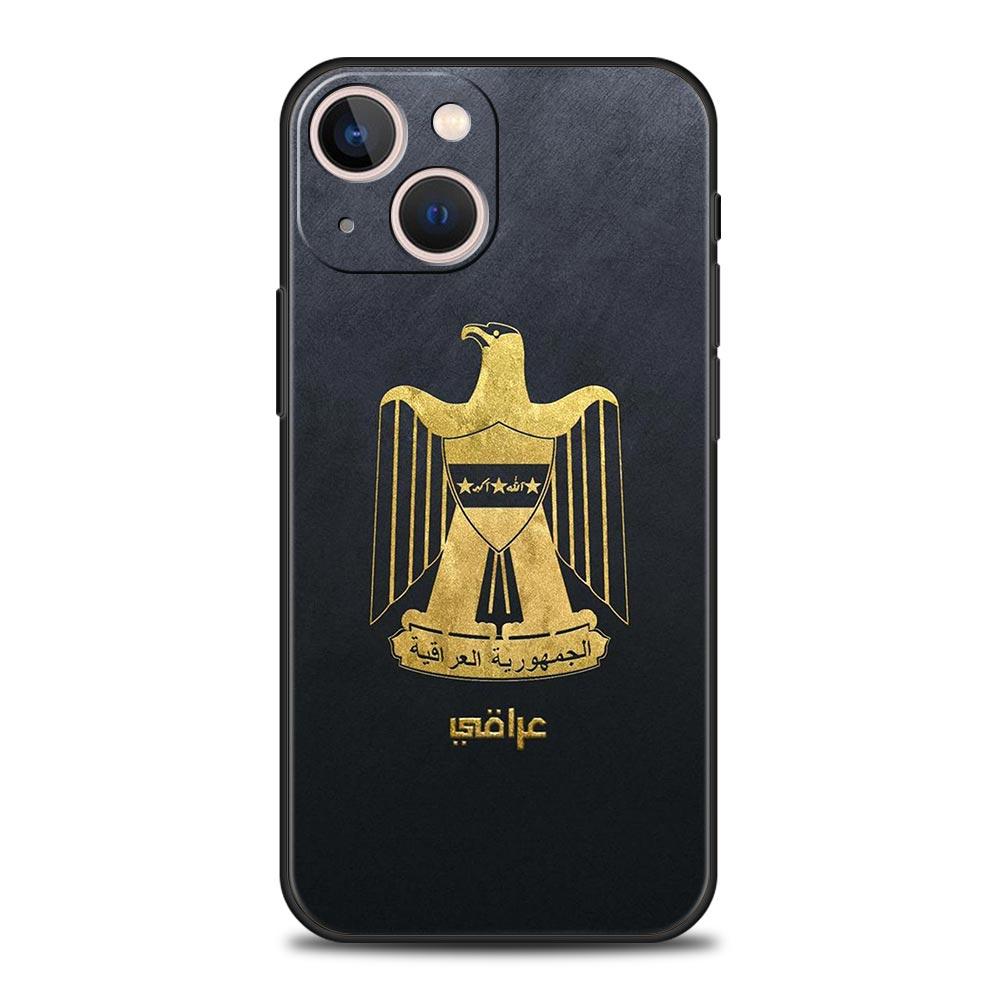 Саддам Хусейн Флаг Ирака Для iPhone 11 12 13 15 16 14 Pro Max Телефон CaX XR XS 7 8 Plus 2020 Черный Мягкий Силиконовый Чехол Funda