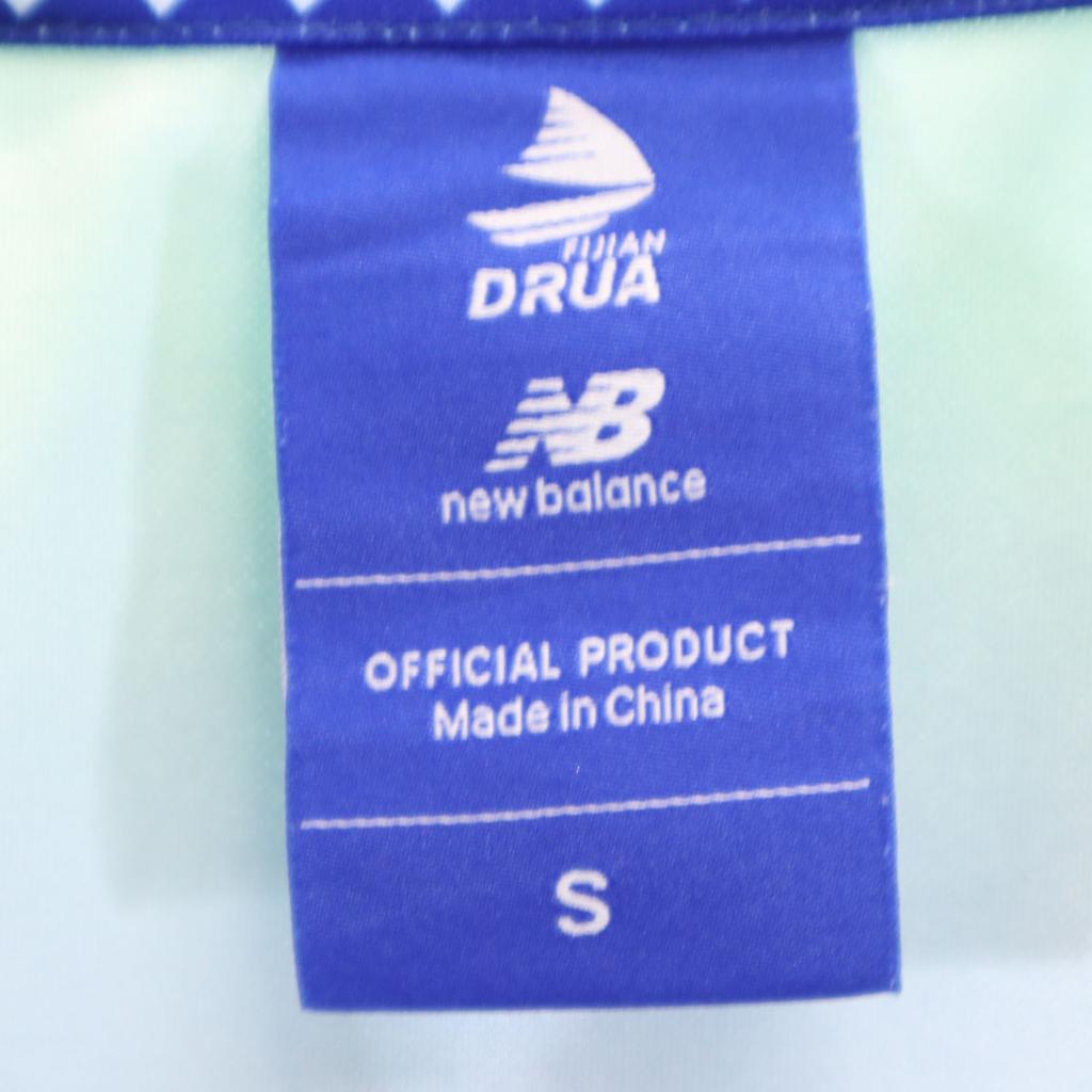 New Balance Фиджийская команда Drua регби Короткий рукав форма S синий Мужская Б/у
