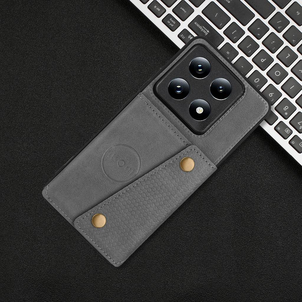 Кожаный чехол-кошелек с держателем для карт для XiaoMi 14T 15 Pro 14 Ultra 5G Mi Poco X7 F7 F6 X6 M6 F5 Pro Чехол для телефона