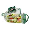 Герметичные банки для салата Po Salad Jars Контейнер для еды и фруктового салата с боковым люком, миска и стаканчик для заправки для кухни, пикника, обеда на природе
