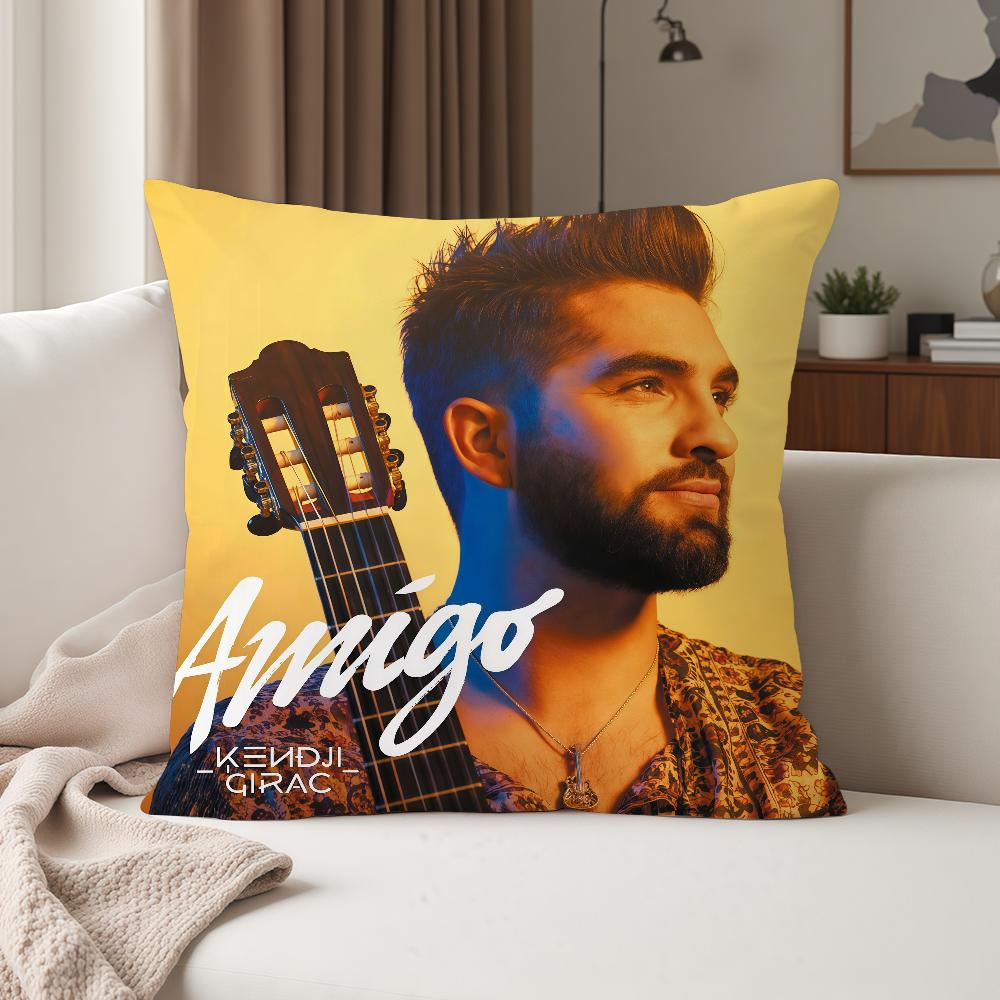 Французский певец K-Kendji Girac Наволочка Подходит для Спален Гостиных Автомобилей Домашний Декор