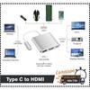 USB 3.0 Type C Адаптер USB-C на HDMI для Apple Новый Macbook Совместим с HDMI