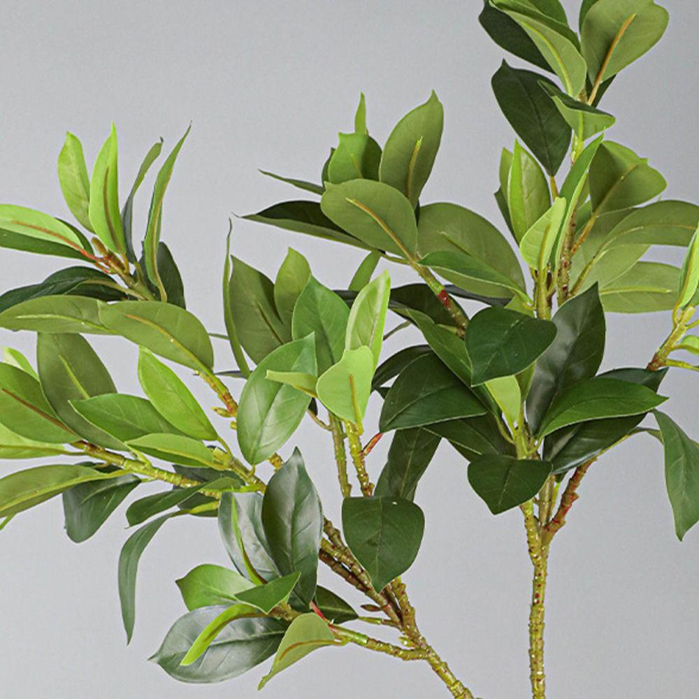 Real Touch Artificial Fagraea Branches Large Fake Plants Home Living Room Decor