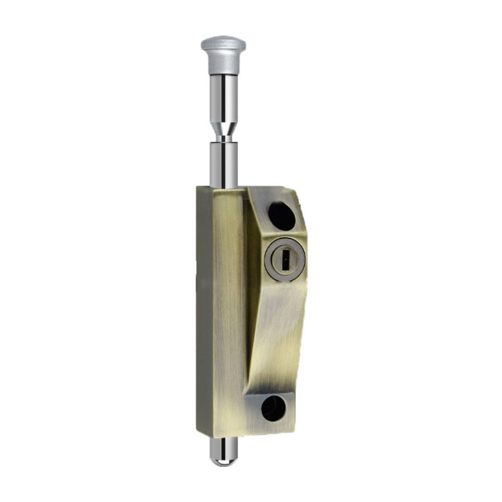 Double Door Lock Floor Bounce Door Lock Anti-Theft Glass Door Lock Glass Door