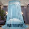 Hanging Mosquito Net Top Hook Encrypted Mesh Lace Patchwork Mosquito Repellent Round Dome Court Style Crib Canopy Bedroom Decoration