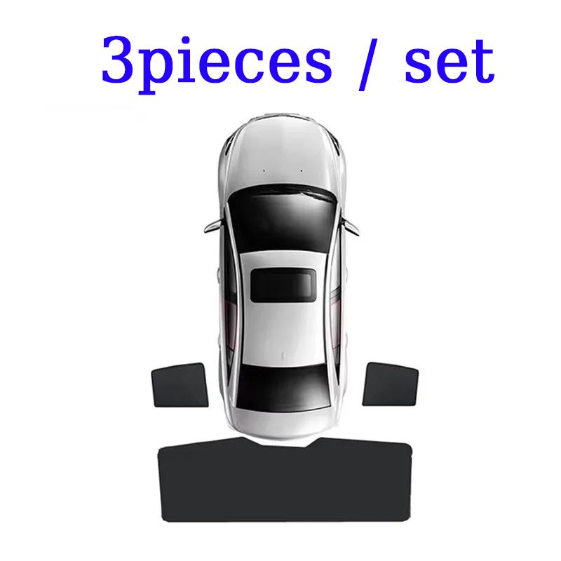 For Hyundai I30 PD Hatchback 2018-2024 Magnetic Sunshade Heat Insulation UV Protection Privacy Shades Mesh Sun Visor Accessories