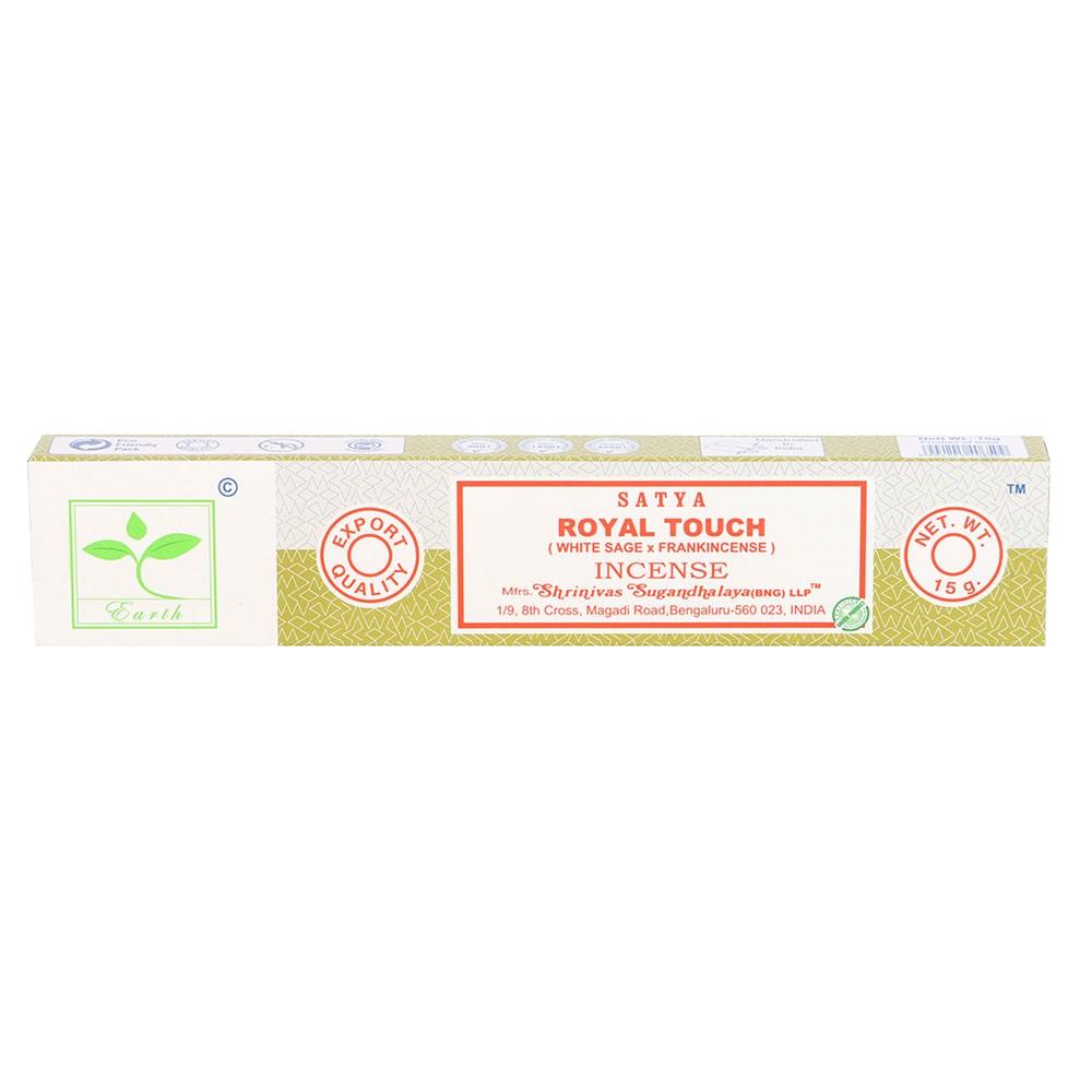 Satya Royal Touch Earth Incense Sticks (Pack of 6)