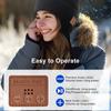 Music Hat Winter Windproof Music Cap 5.0 Bluetooth Wireless Stereo Headphones Music Hat Ear-Covering Headset Beanie Headwear