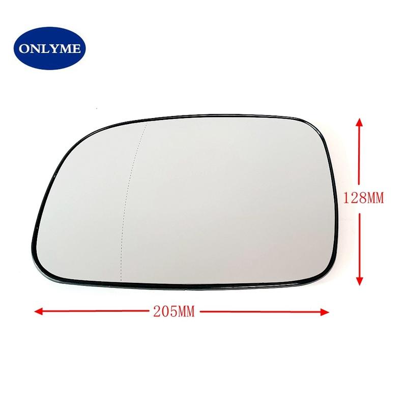 Car Heated Wide Angle Mirror Glass For JEEP GRAND CHEROKEE 1999 2000 2001 2002 2003 2004