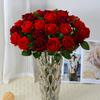 5 шт. Букет искусственных цветов Красная искусственная роза Сделай сам Цветочные композиции Цветок Украшение для дома и стола Подарки на День святого Валентина