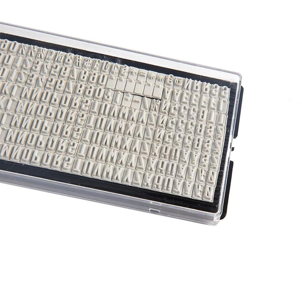 Алфавит Номер DIY Набор штампов Имя Буква Резиновый штамп Ручная работа Печать