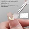 Nail Art Pigment Silicone Applicator Stick Reusable Chrome Glitter Applying Manicure Tool  Easy Daub Pigment Nail Brush