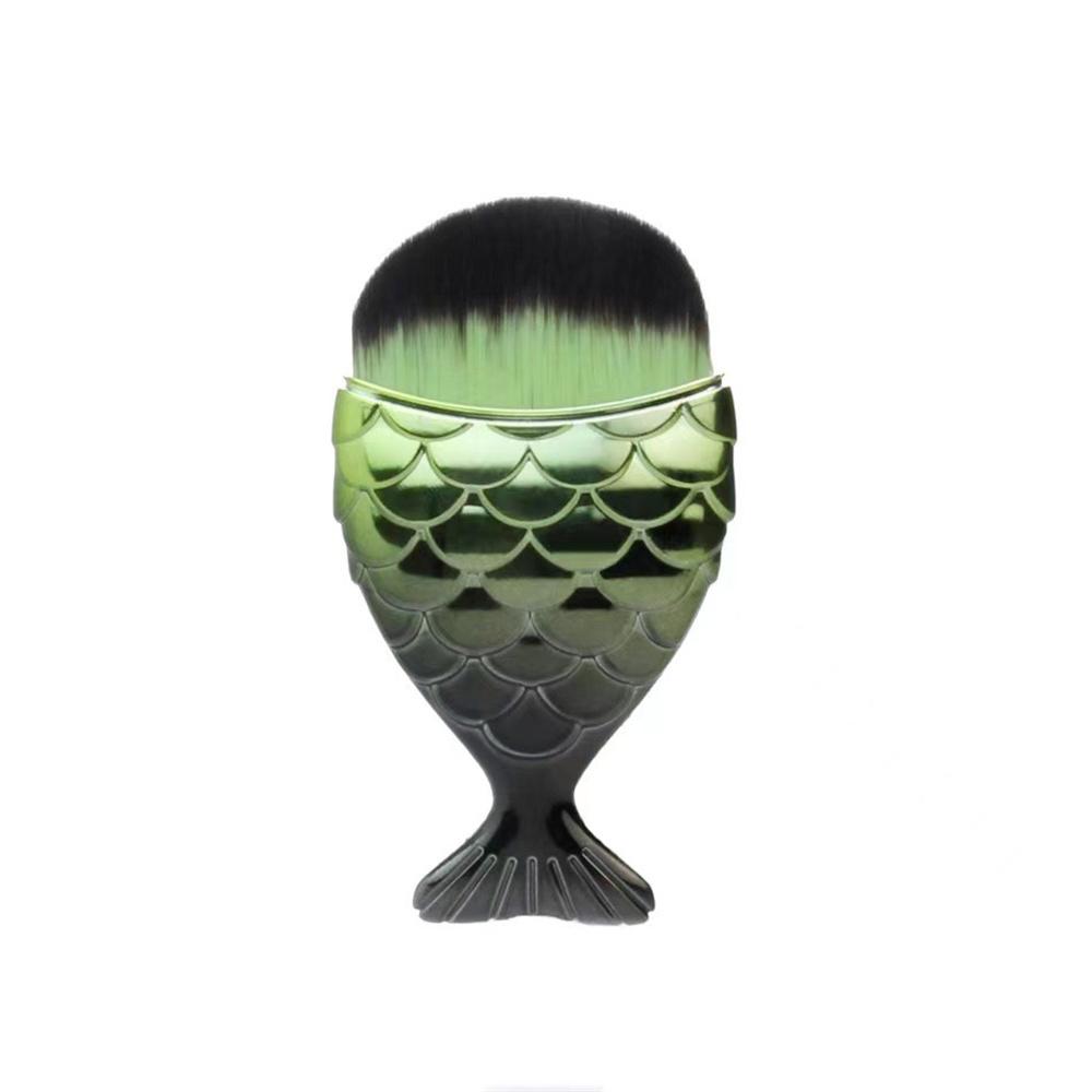 Кисть для макияжа «рыбий хвост» Профессиональная кисть для румян «русалка» Кисти для тональной основы Кисть для ногтей «рыбий хвост» Косметическая кисть Инструмент для дизайна ногтей