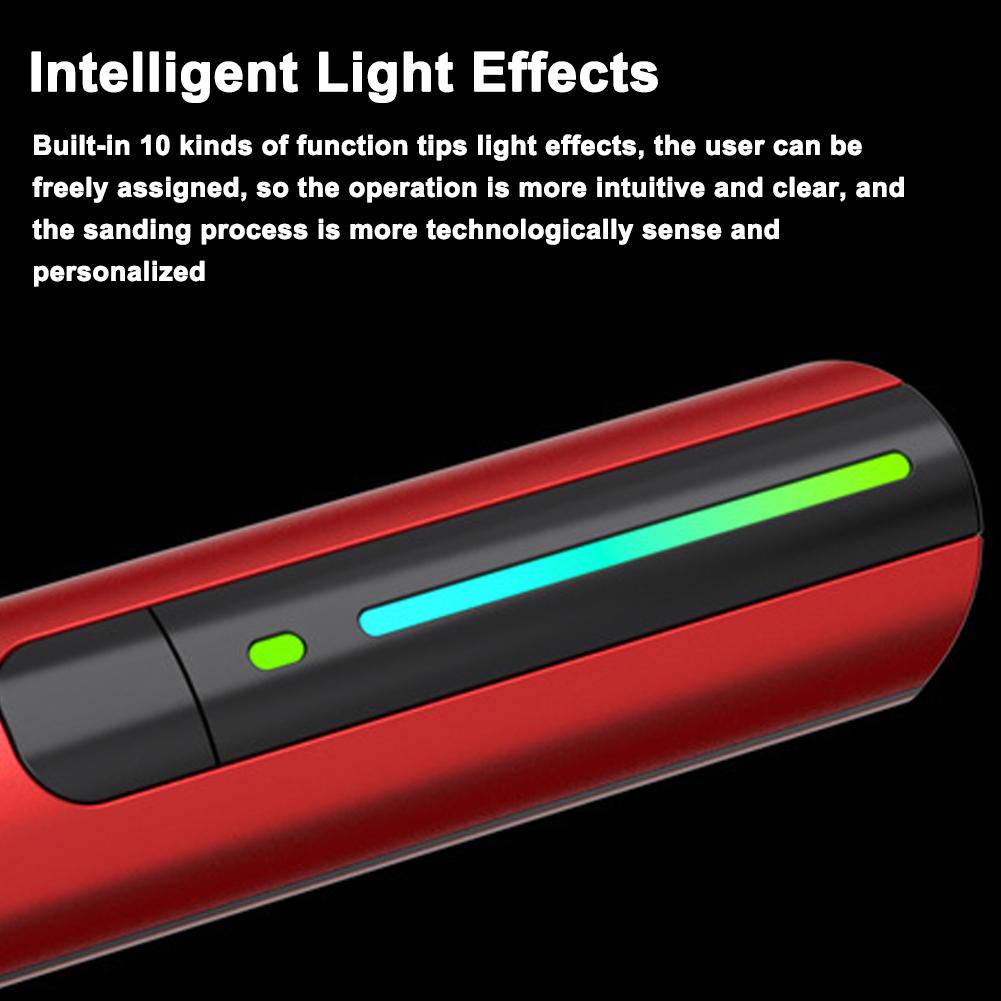 DSPIAE электрическая шлифовальная ручка с возвратно-поступательным движением, модель DIY шлифовально-полировального станка, 3-скоростная