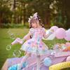 Dopamine Sugar Princess Cosplay Lolita Dress - Handmade 2025 Girl's Costume