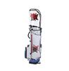 ANEW GOLF Caddy Bag DOUBLE LOGO STAND BAG Double Logo Stand Bag AGDUUSB06WHF WHITE
