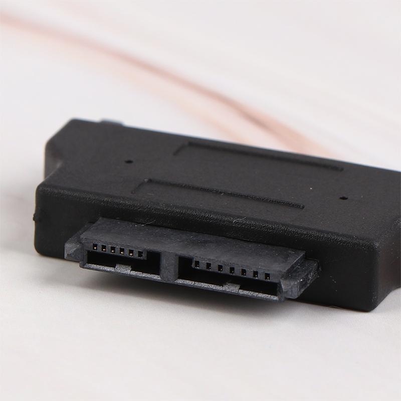 1 шт. Тонкий адаптер для SATA ATA 7+15 последовательный 22-контактный штекер на тонкий SATA 7+6 13-контактный гнездовой адаптер Электронные аксессуары